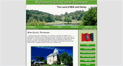 Desktop Screenshot of gilescounty-tn.us
