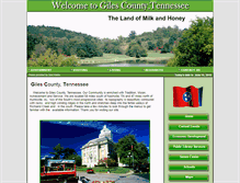 Tablet Screenshot of gilescounty-tn.us